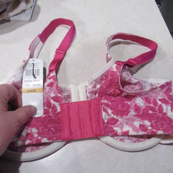 Wacoal 855246 new rare pink floral 32DD - Picture 2 of 2